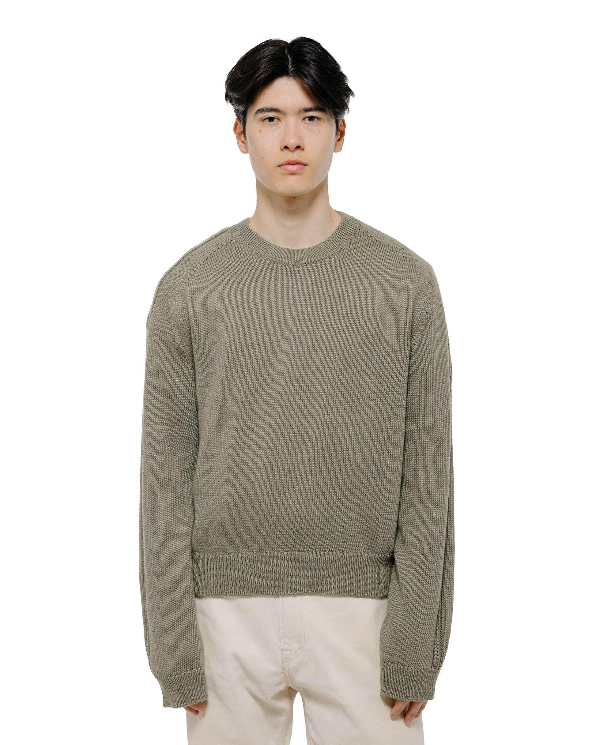 Our Legacy True Roundneck Slate Grey Cloud Cotton