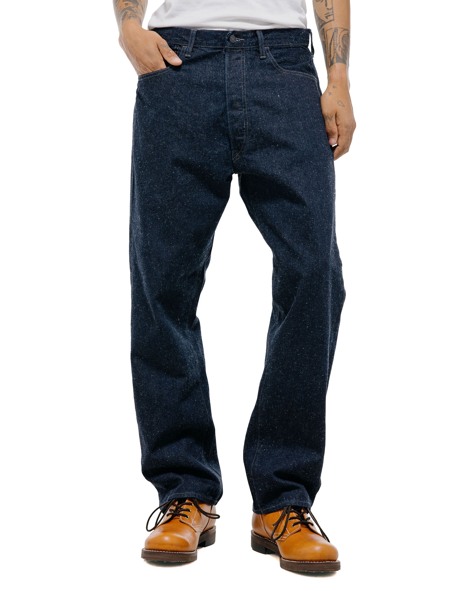 lost & found Outil Outil Pantalon Boudes Dark Indigo