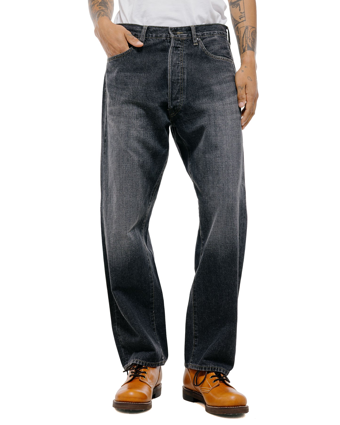 lost & found Outil Outil Pantalon Jassy Faded Black