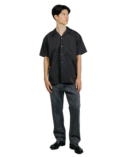 Phigvel Back Gathering SS Shirt Charcoal