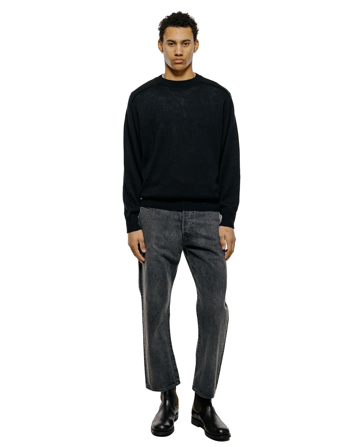 lost & found Phigvel Phigvel Classic Faded Jeans Black Fade