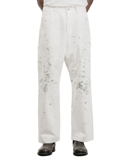 Phigvel Denim Painter Trousers C.White(Painted)