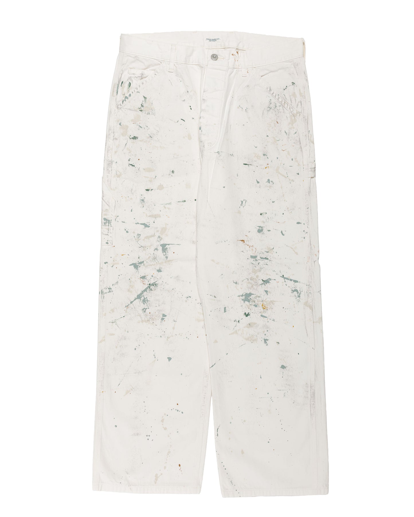 Phigvel Denim Painter Trousers C.White(Painted)