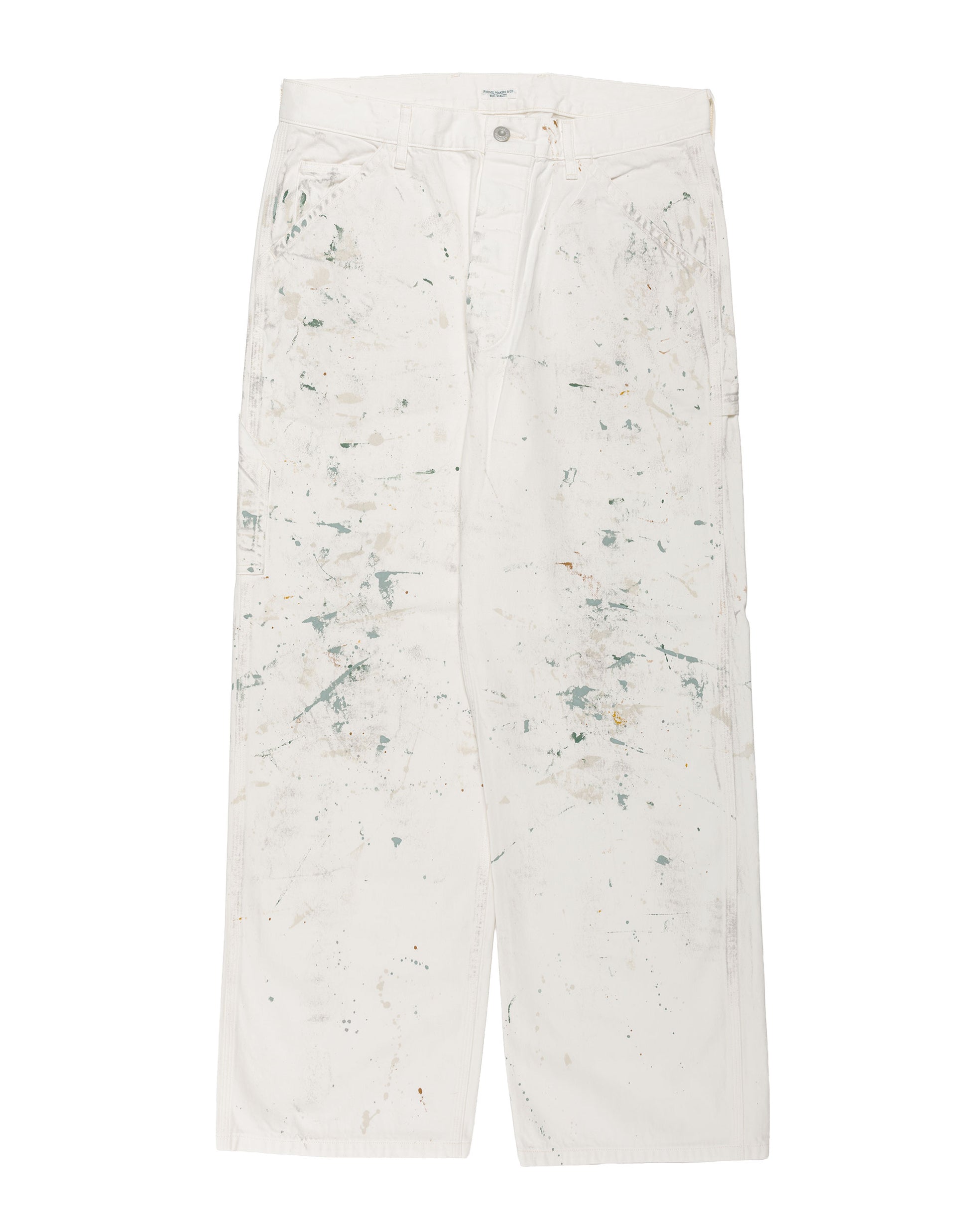 Phigvel Denim Painter Trousers C.White(Painted)