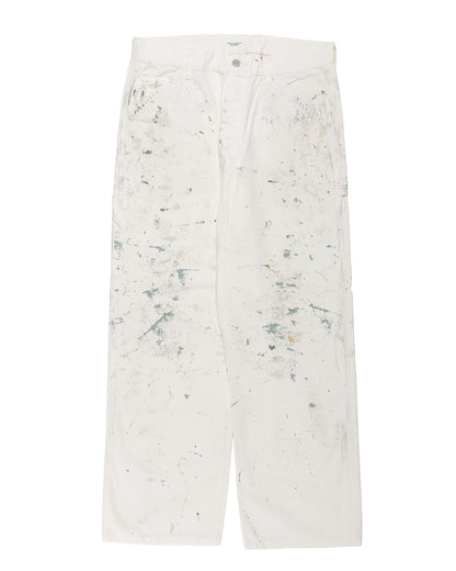 Phigvel Denim Painter Trousers C.White(Painted)