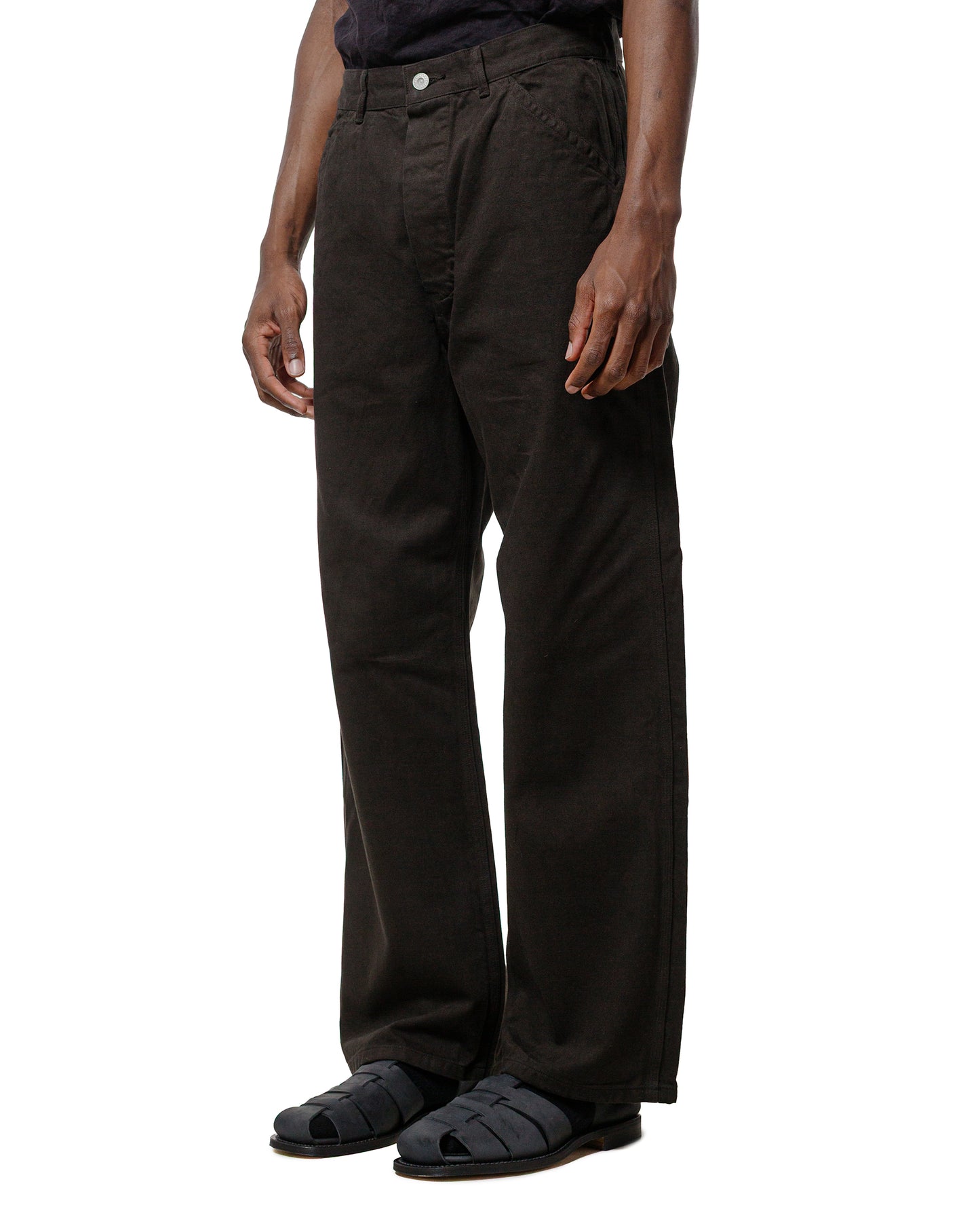 Phigvel Denim Painter Trousers Dust Black