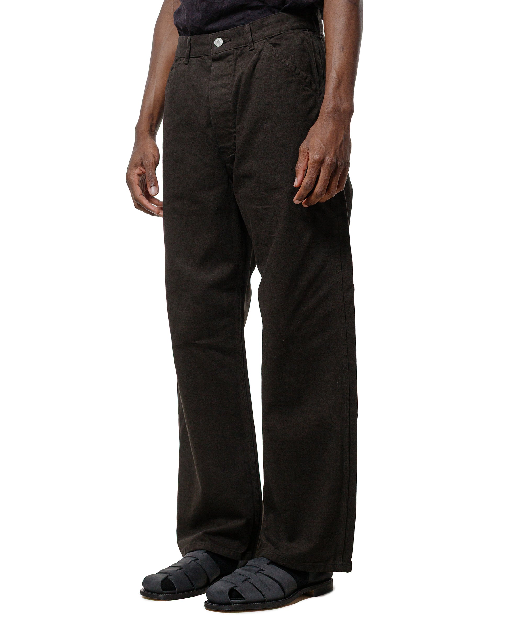 Phigvel Denim Painter Trousers Dust Black