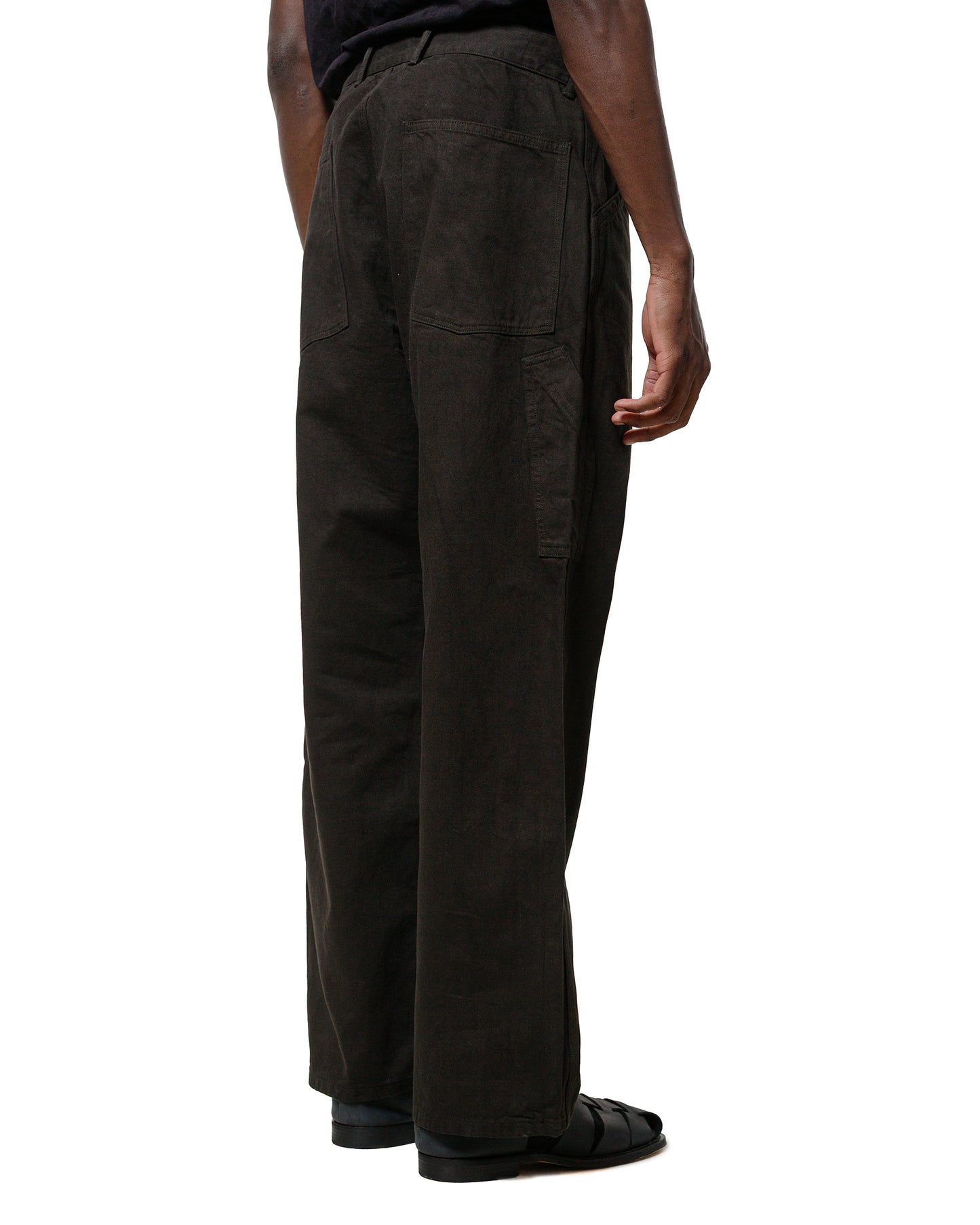 Phigvel Denim Painter Trousers Dust Black