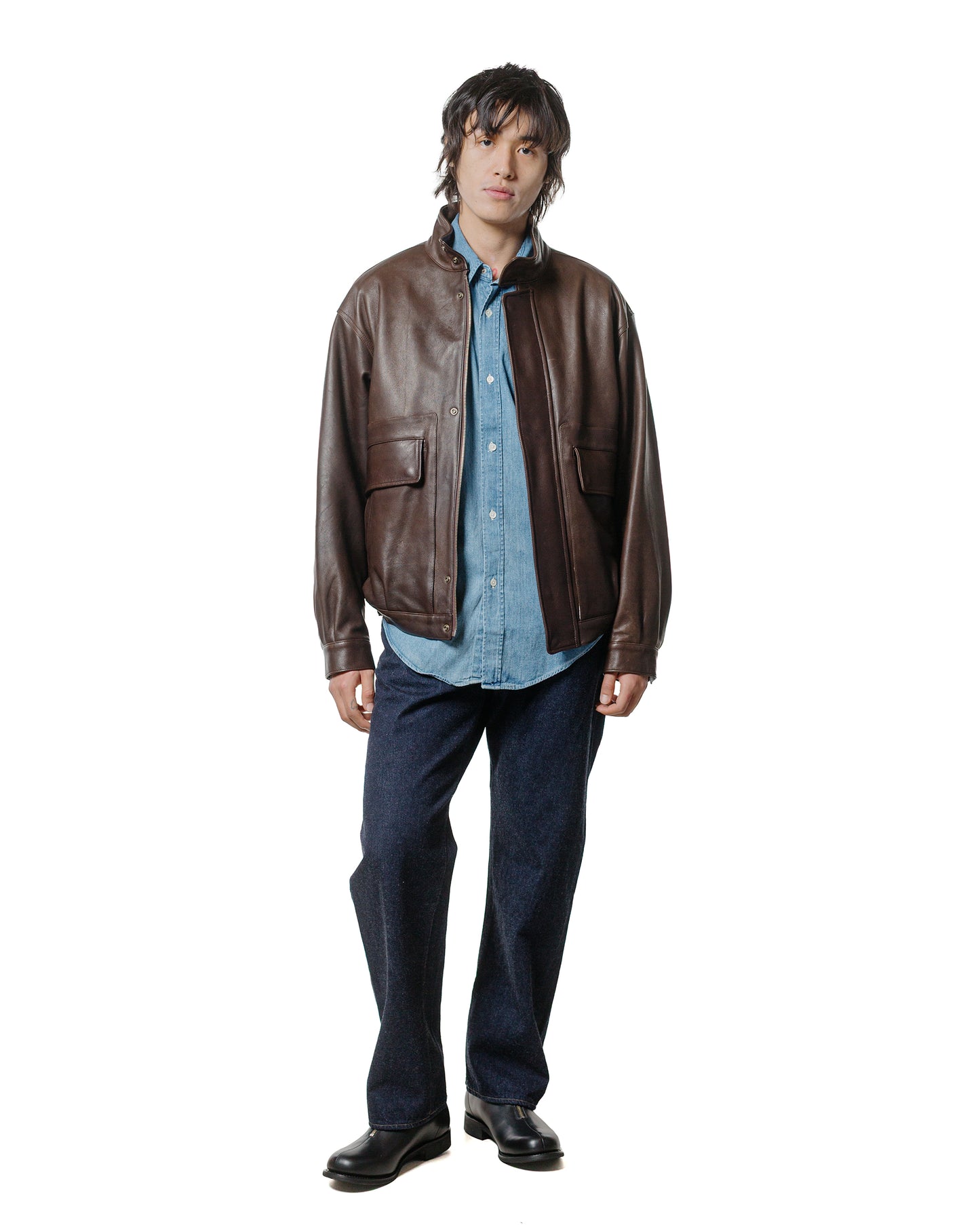 lost & found Phigvel Phigvel Denim Workaday Shirt Indigo (Fade)
