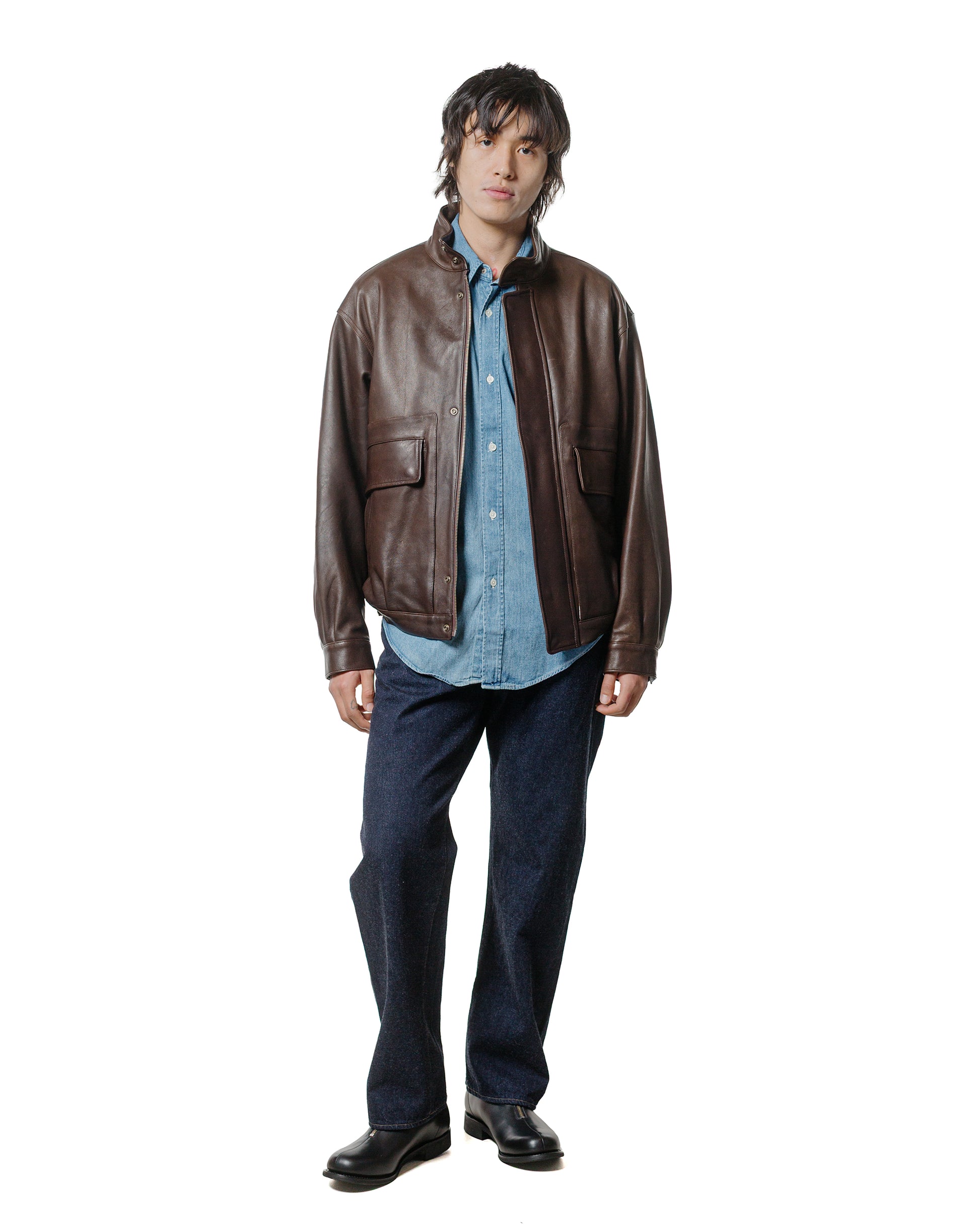 lost & found Phigvel Phigvel Denim Workaday Shirt Indigo (Fade)