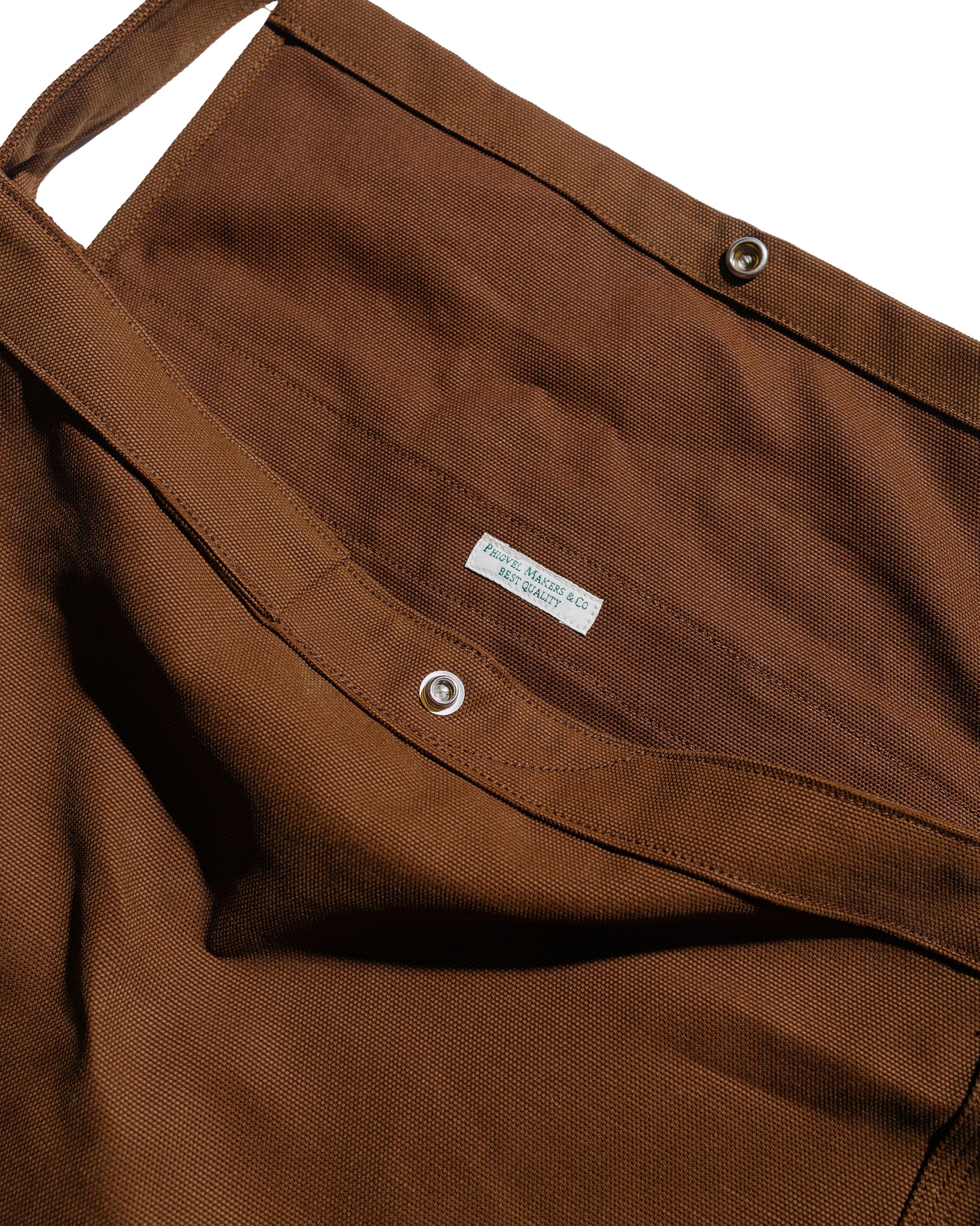 Phigvel Duck Cloth Mail Bag Brown