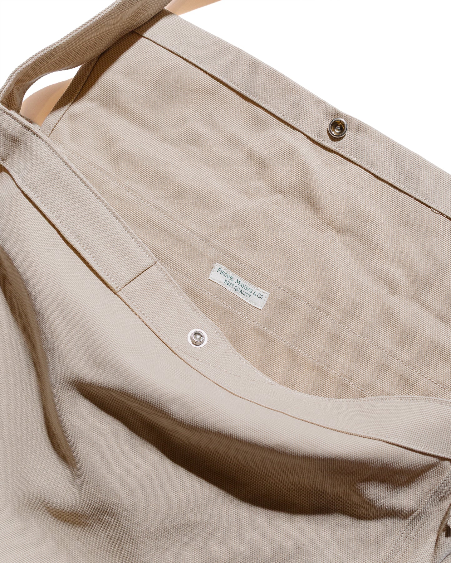 Phigvel Duck Cloth Mail Bag Cream
