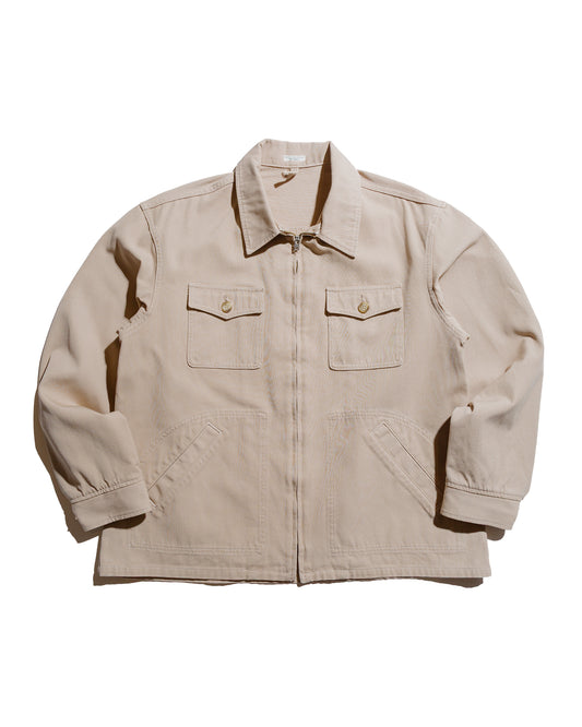 Phigvel Duck Cloth Workaday Jacket Cream