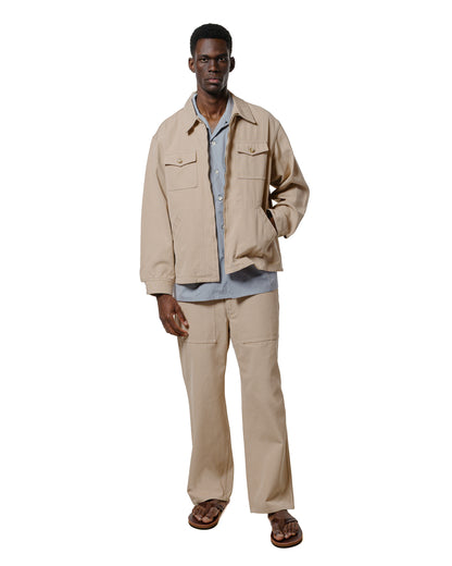 Phigvel Duck Cloth Workaday Jacket Cream