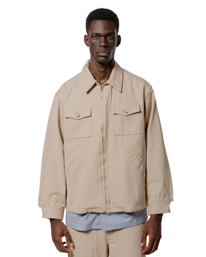 Phigvel Duck Cloth Workaday Jacket Cream