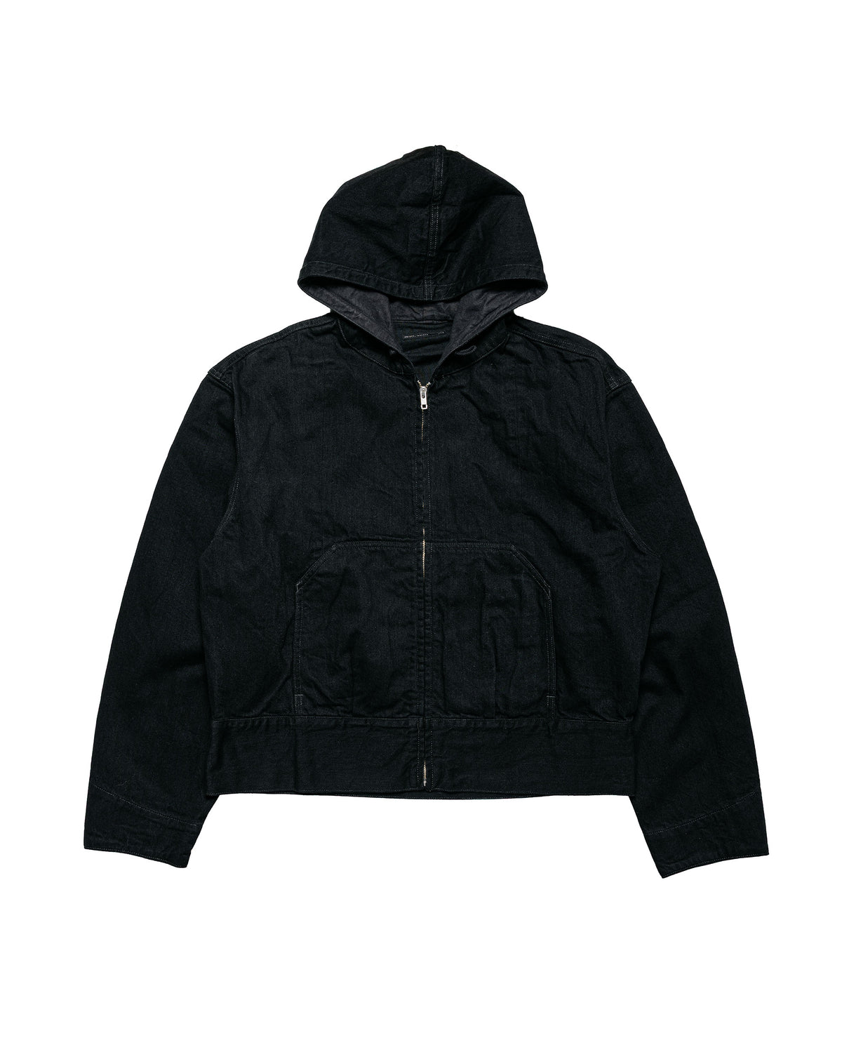 Phigvel Hooded Denim Blouson Black One Wash