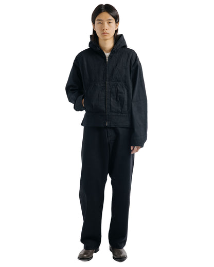 Phigvel Hooded Denim Blouson Black One Wash