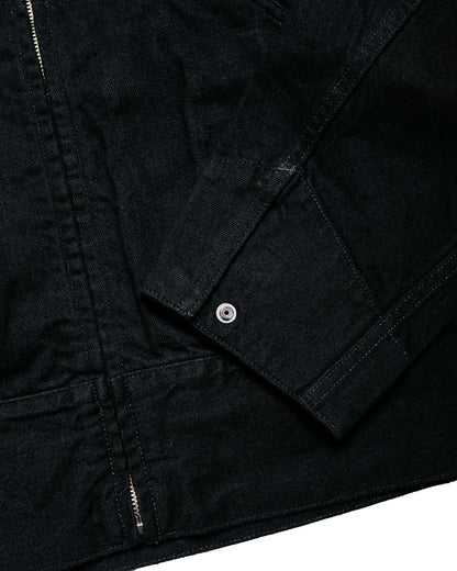 Phigvel Hooded Denim Blouson Black One Wash
