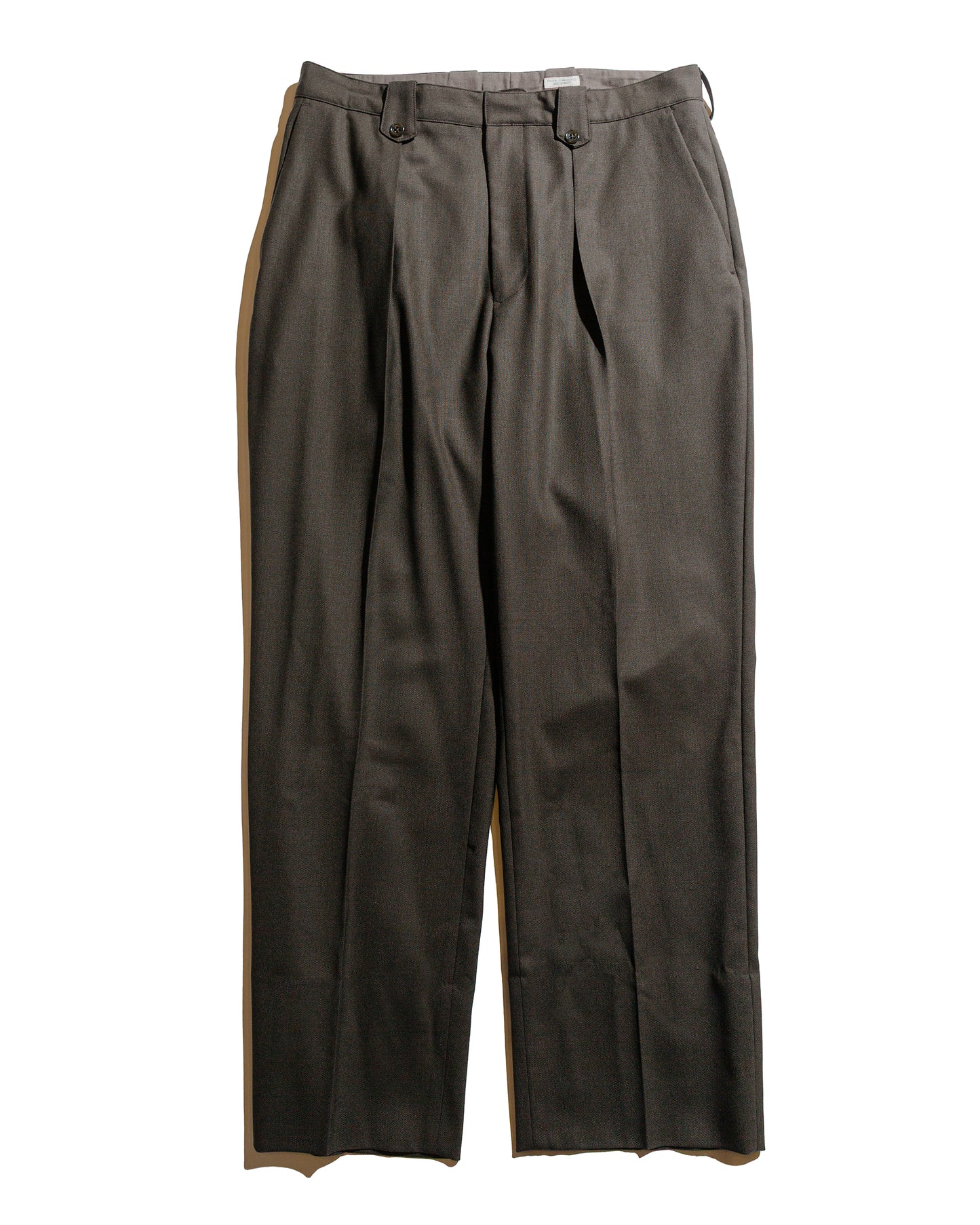 lost & found Phigvel Phigvel Hopsack Safari Trousers Forest