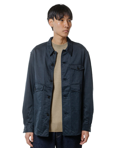 lost & found Phigvel Phigvel Hunting Shirt Jacket Grayish Navy