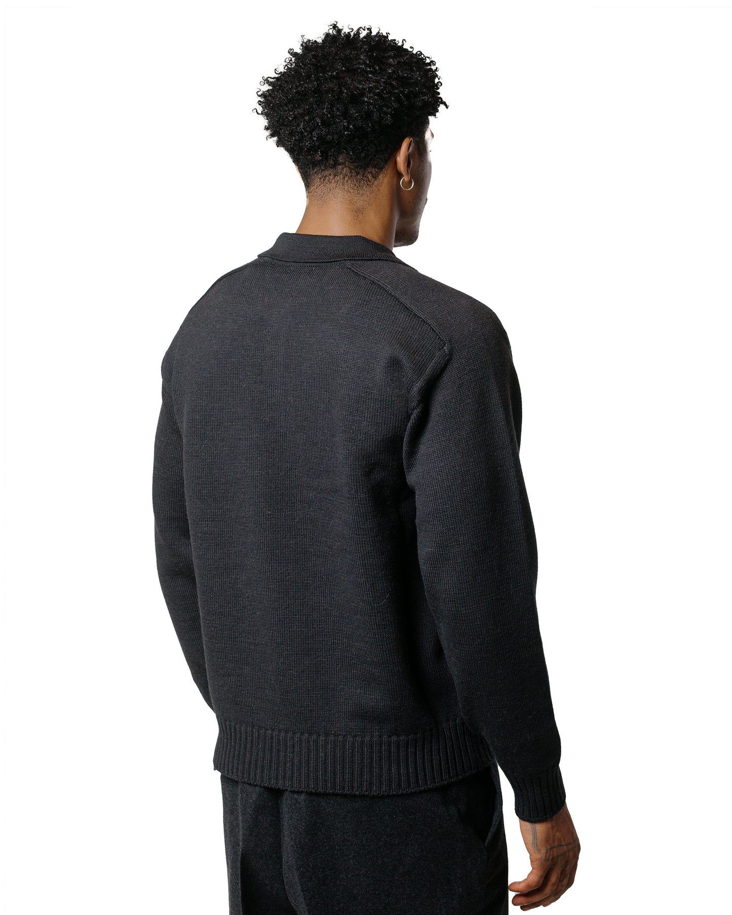lost & found Phigvel Phigvel Knit Polo Graphite