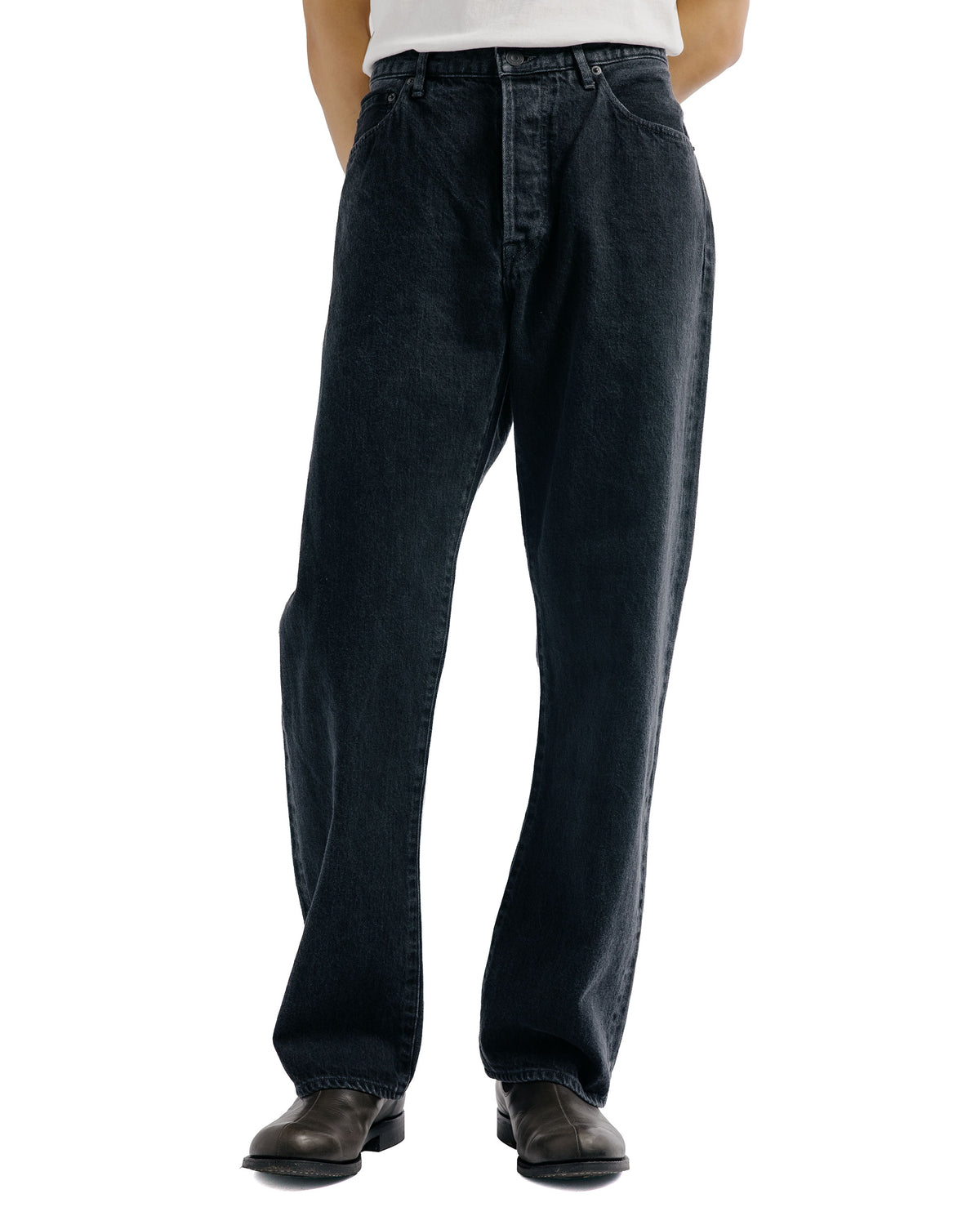 Phigvel Lady White Co. Classic Jeans Regular Faded Black Hand Fade