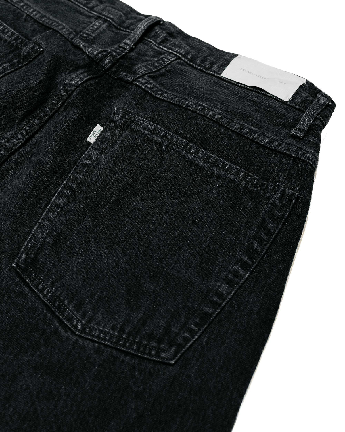 Phigvel Lady White Co. Classic Jeans Regular Faded Black Hand Fade