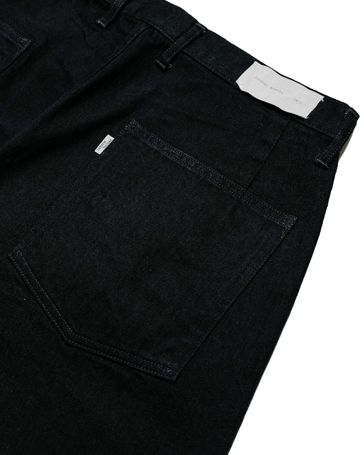 lost & found Phigvel Phigvel Lady White Co. Classic Jeans Wide Black One Wash