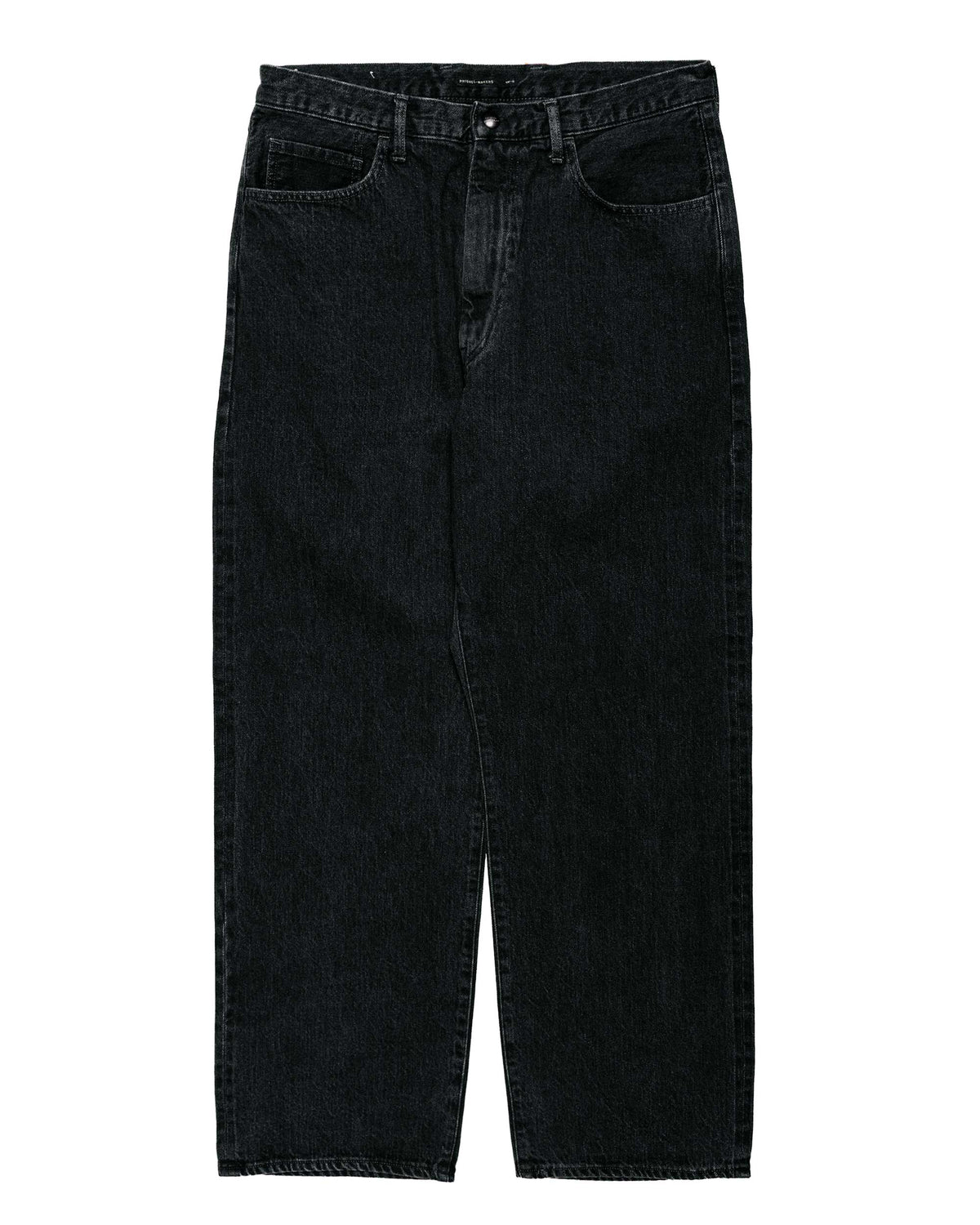 Phigvel Lady White Co. Classic Jeans Wide Faded Black Hand Fade