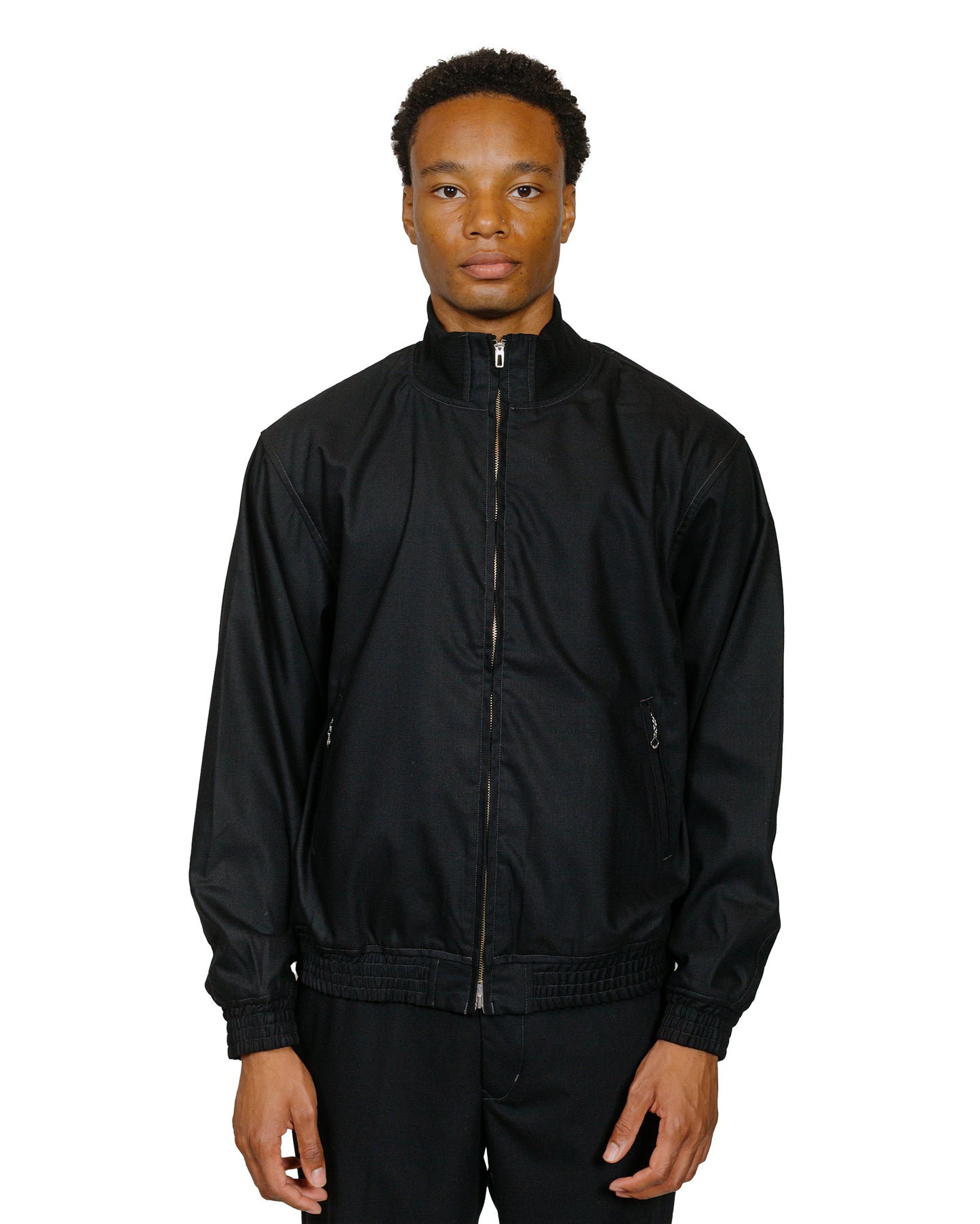 lost & found Phigvel Phigvel Lady White Co. W/CA Track Jacket Black