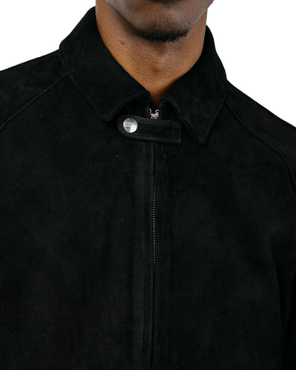 Phigvel Lost & Found Leather Zip Blouson Black(Suede)