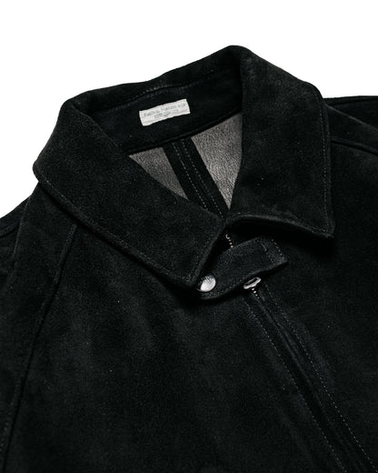 Phigvel Lost & Found Leather Zip Blouson Black(Suede)