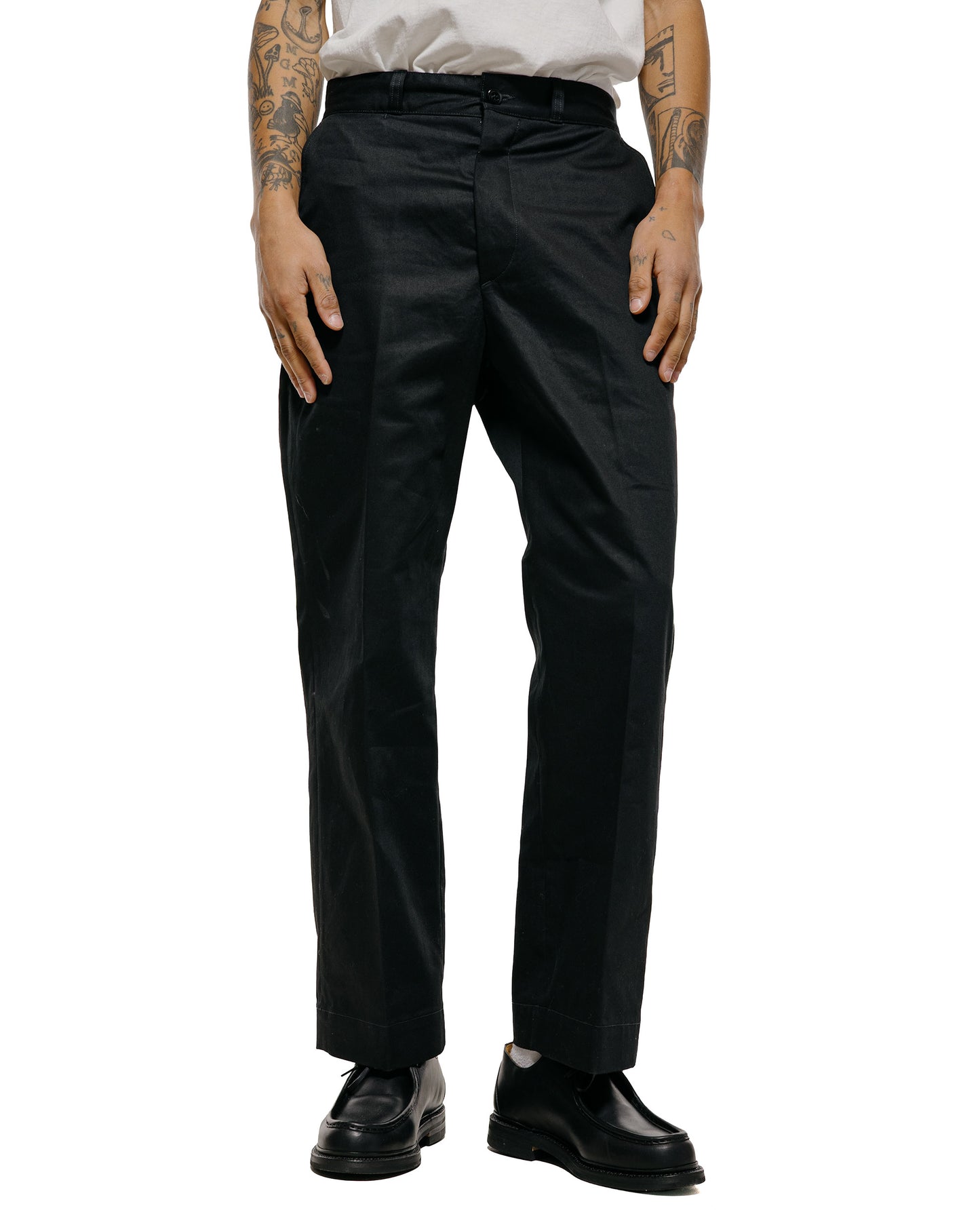 lost & found Phigvel Phigvel Officer Trousers (Regular) Ink Black