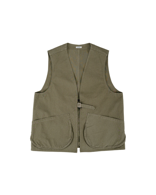 lost & found Phigvel Phigvel Poplin Cloth Hunting Vest Faded Olive
