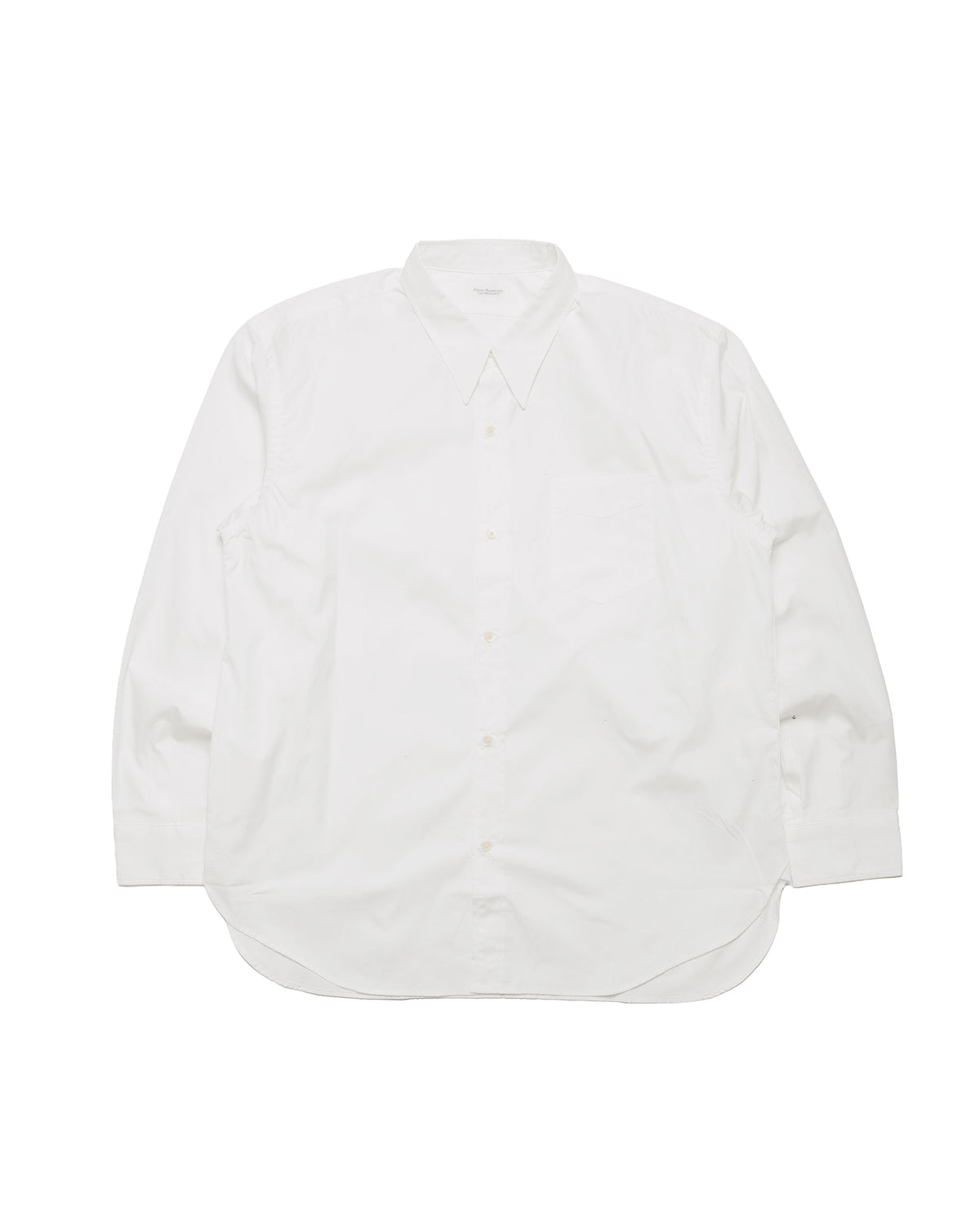 Phigvel Poplin Dress Shirt Vintage Off White