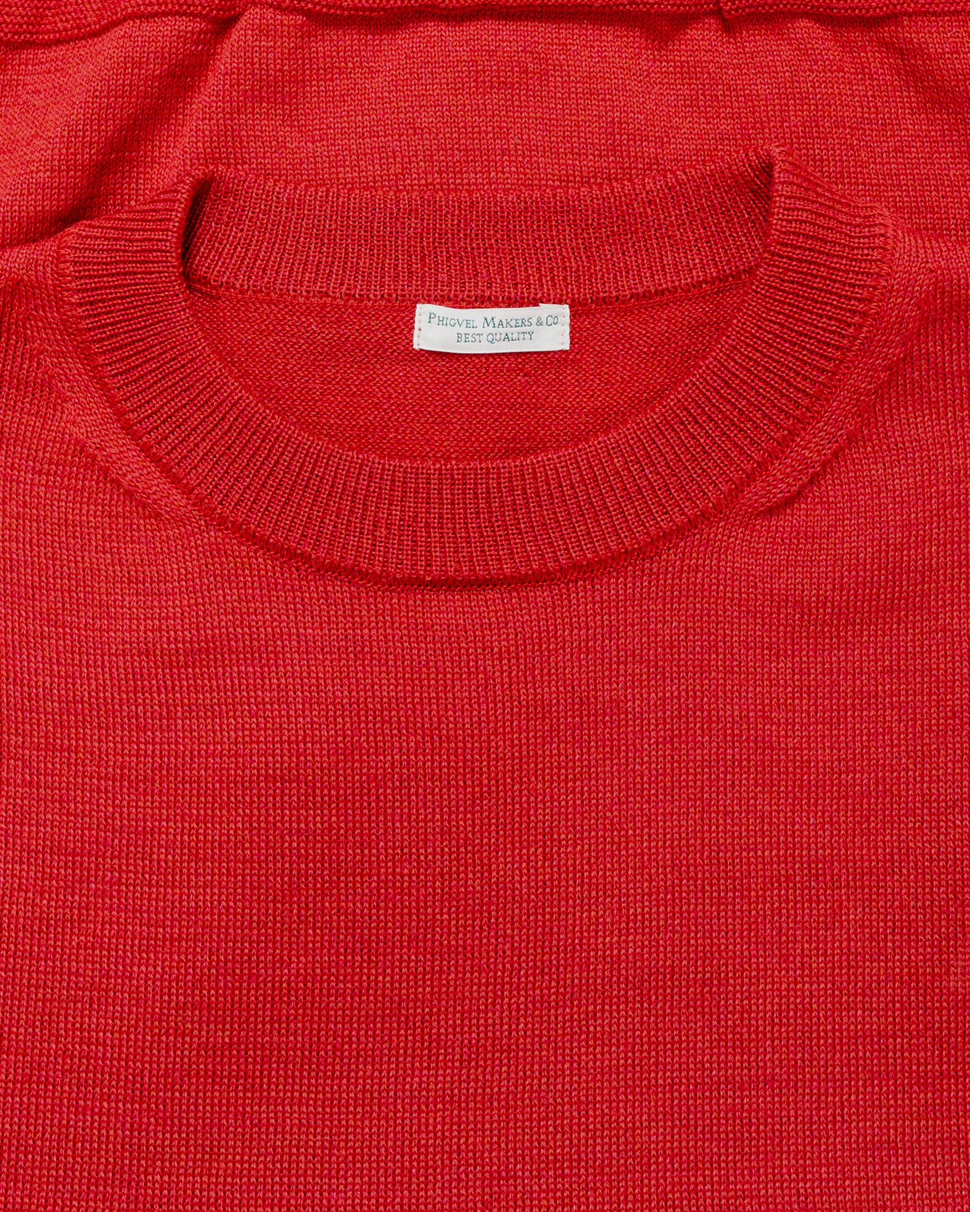lost & found Phigvel Phigvel W/L Crewneck Knit Red