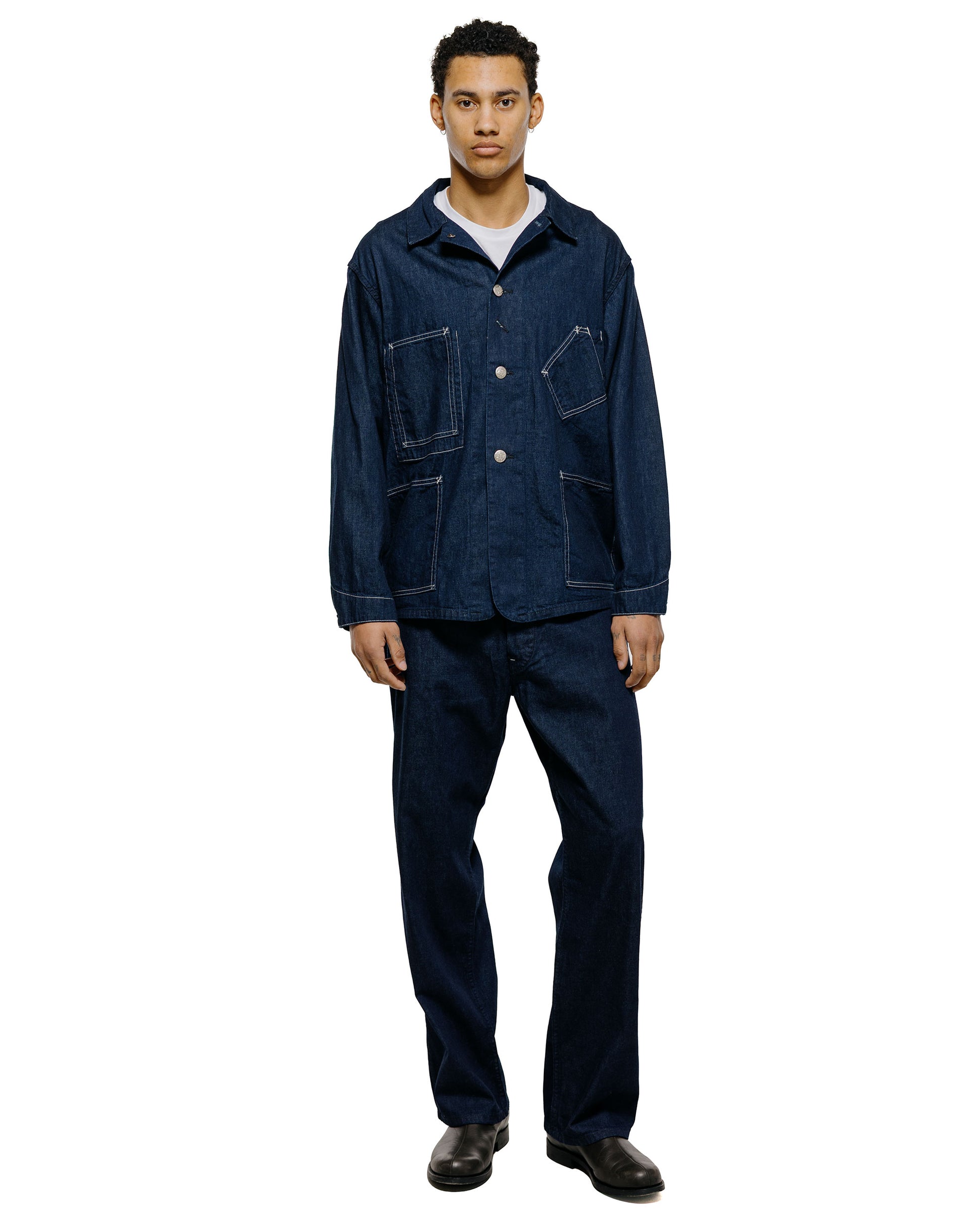 lost & found Post O'Alls Post O'Alls Sweetbear 3 8oz. Denim Dark Indigo