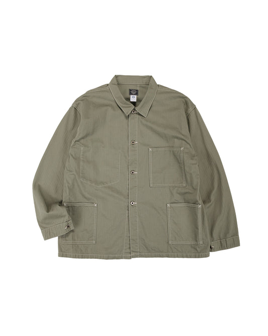 lost & found Post O'Alls Post O'Alls USMC 1930s Utility Jacket Mini HBT Sage
