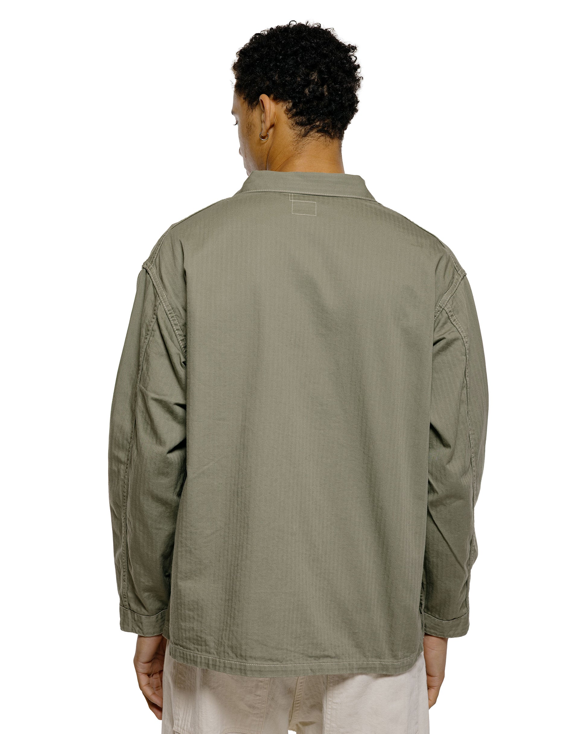 lost & found Post O'Alls Post O'Alls USMC 1930s Utility Jacket Mini HBT Sage
