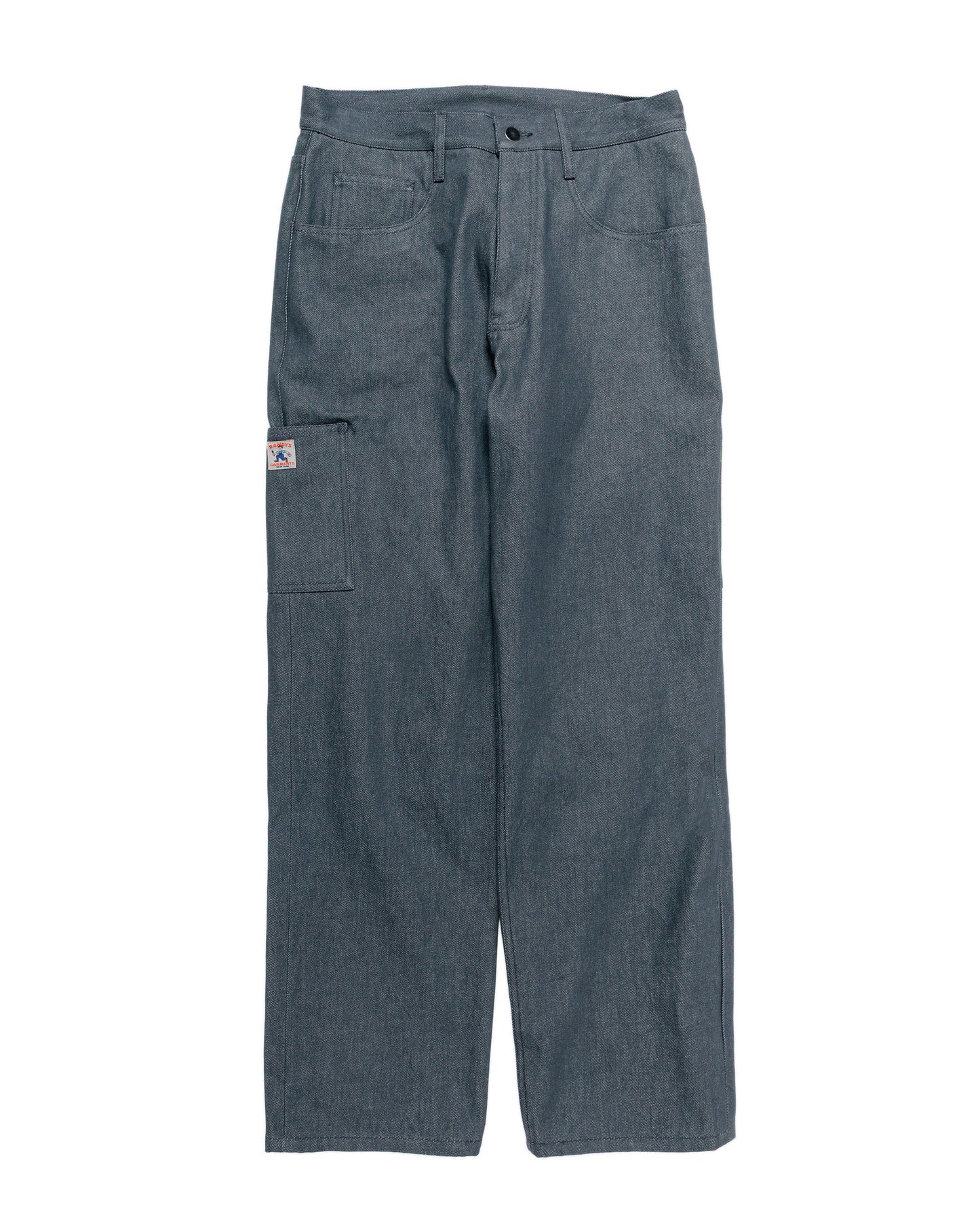 lost & found Randy's Garments Randy's Garments 7-Pocket Jean Washed 13.5oz Cotton Charcoal Cone Denim