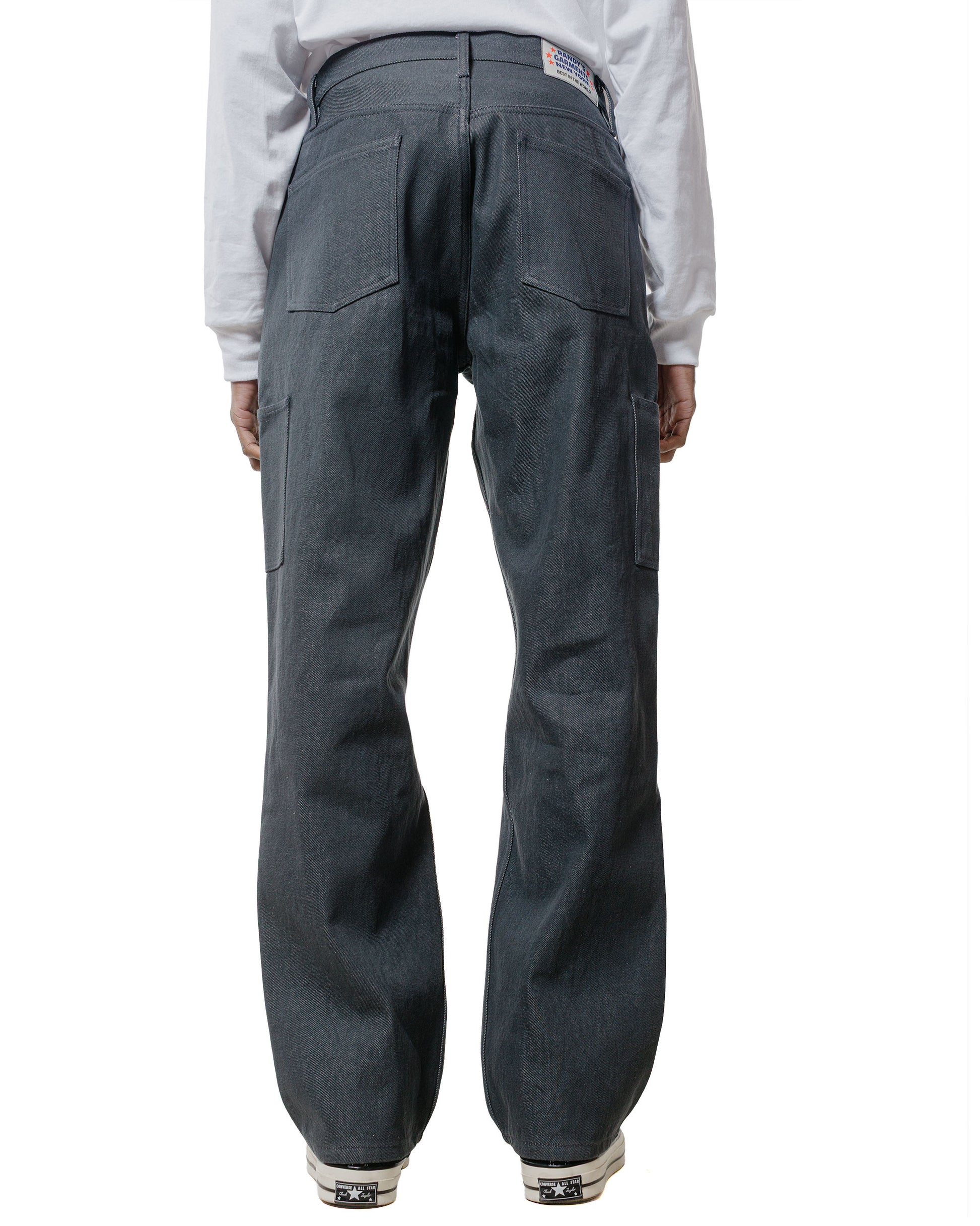 lost & found Randy's Garments Randy's Garments 7-Pocket Jean Washed 13.5oz Cotton Charcoal Cone Denim