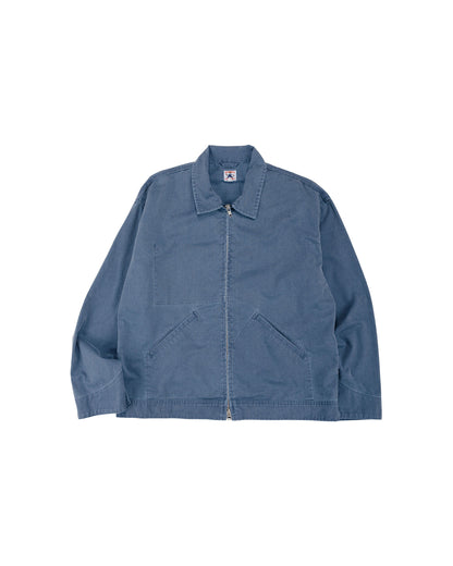 lost & found Randy's Garments Randy's Garments Mechanic's Jacket Blue 7oz Stone Washed Cotton Cadet Cloth