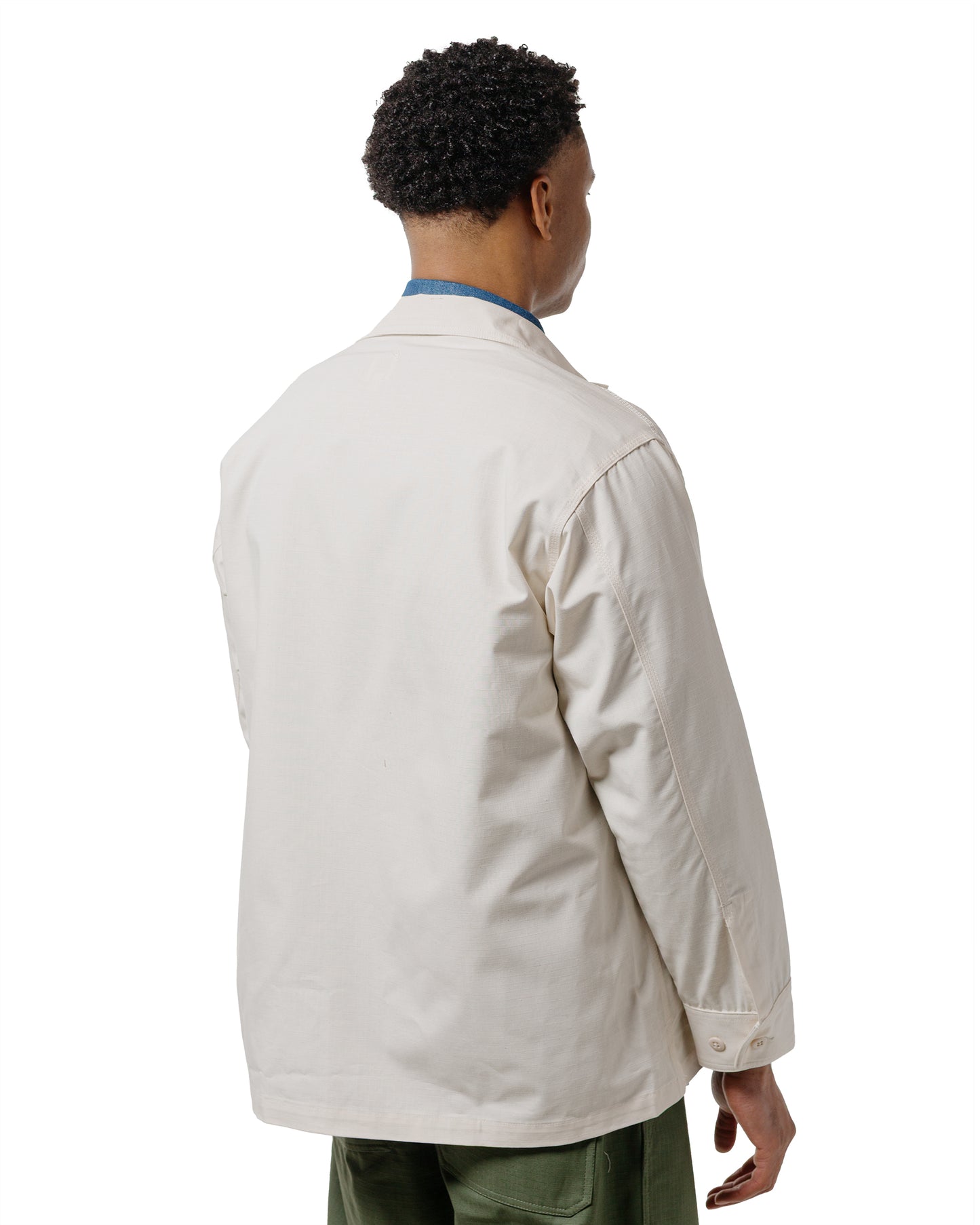 lost & found Randy's Garments Randy's Garments Over Shirt Cotton Ripstop Natural