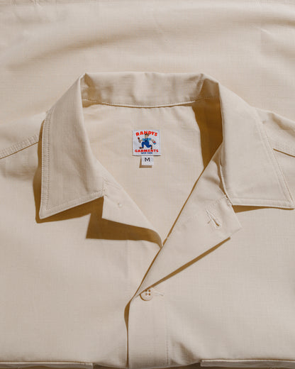 lost & found Randy's Garments Randy's Garments Over Shirt Cotton Ripstop Natural