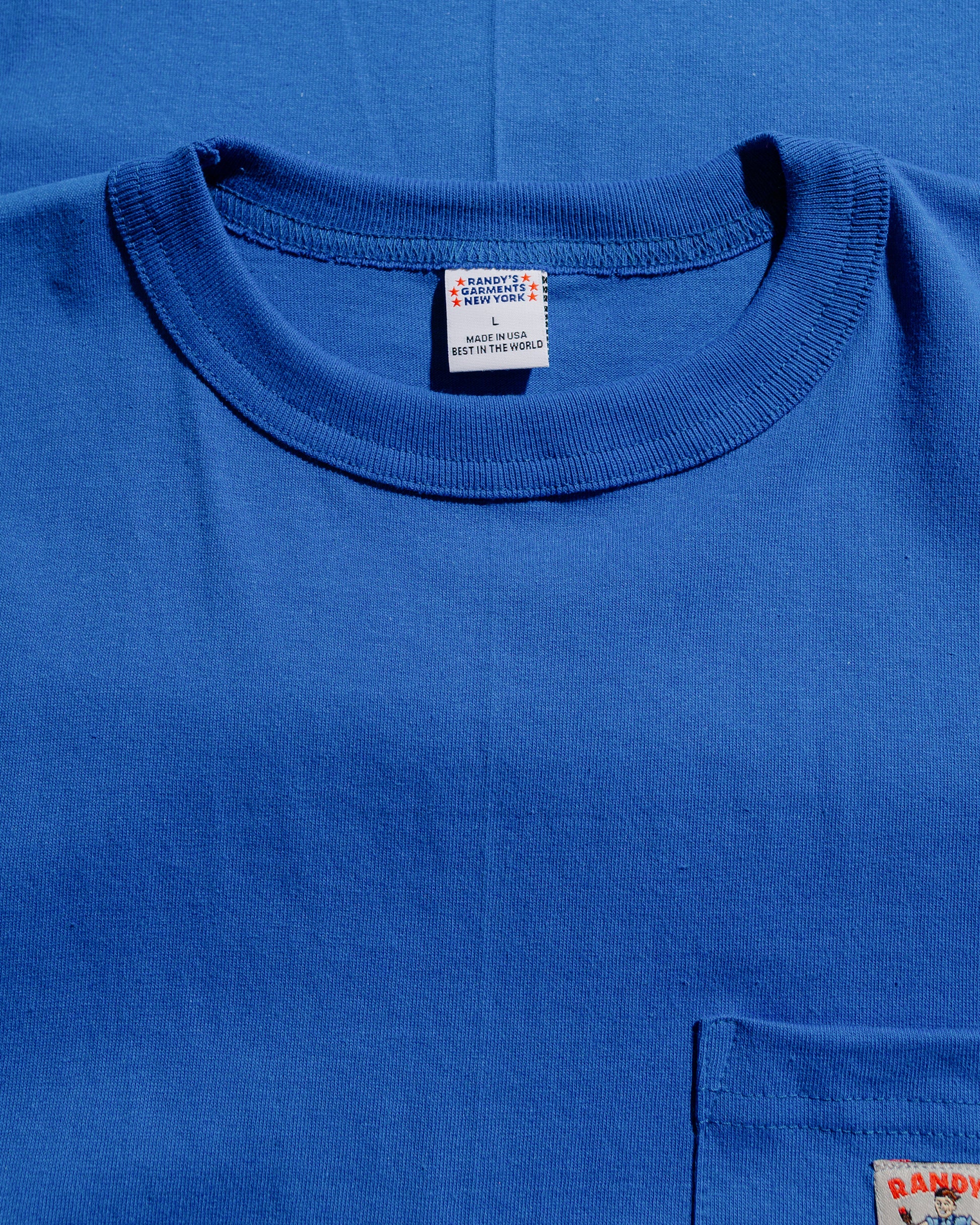lost & found Randy's Garments Randy's Garments Pocket Tee Royal