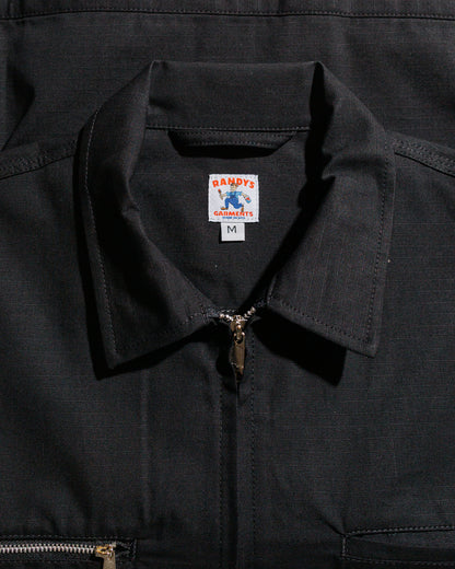 lost & found Randy's Garments Randy's Garments Service Jacket Cotton Ripstop Black
