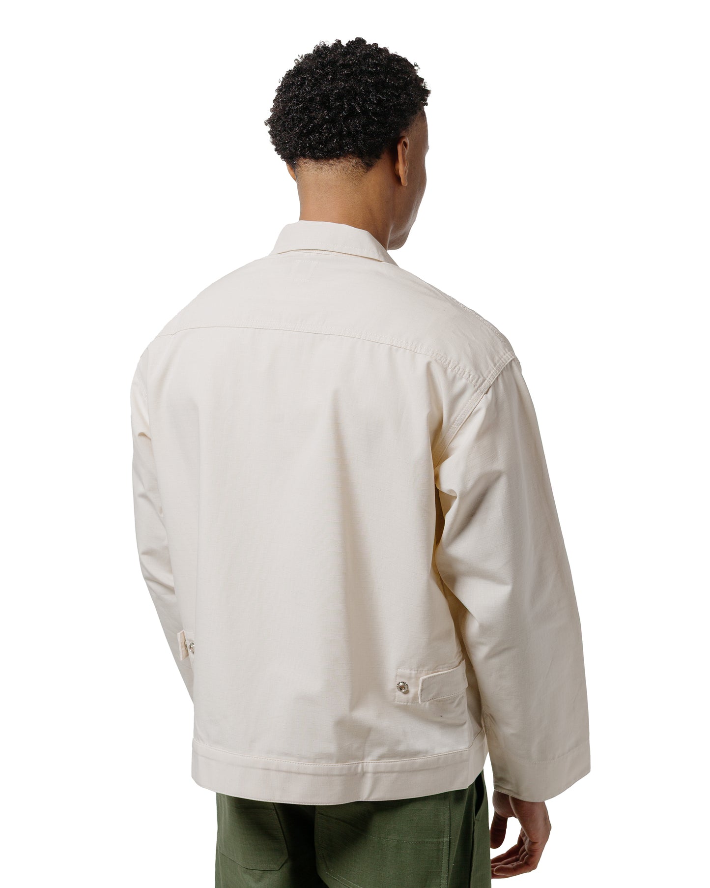 lost & found Randy's Garments Randy's Garments Service Jacket Cotton Ripstop Natural