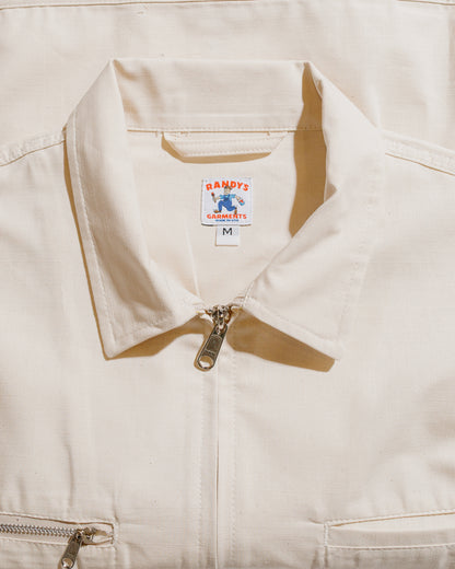 lost & found Randy's Garments Randy's Garments Service Jacket Cotton Ripstop Natural