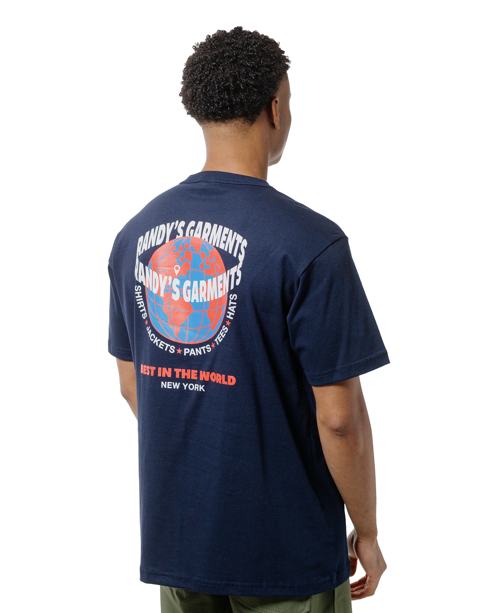 lost & found Randy's Garments Randy's Garments World Tee Navy