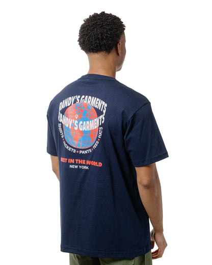 lost & found Randy's Garments Randy's Garments World Tee Navy